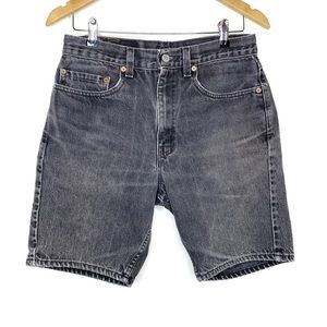 Levi’s Faded Black 505 Shorts Size 31